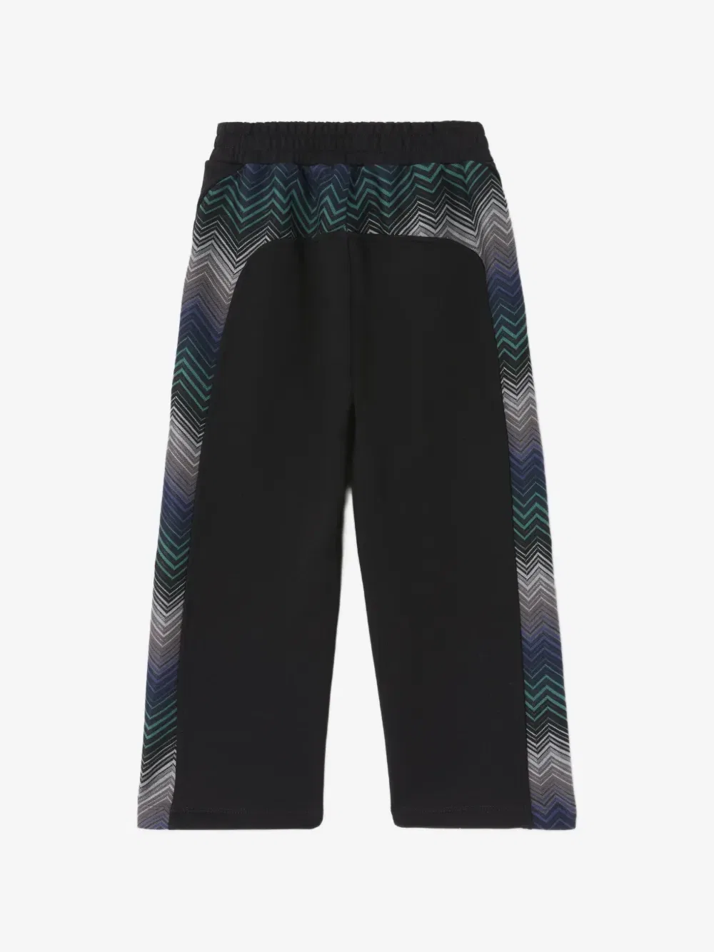 Спортивные брюки с зигзагообразным принтом Missoni Kids, черный — фото 2