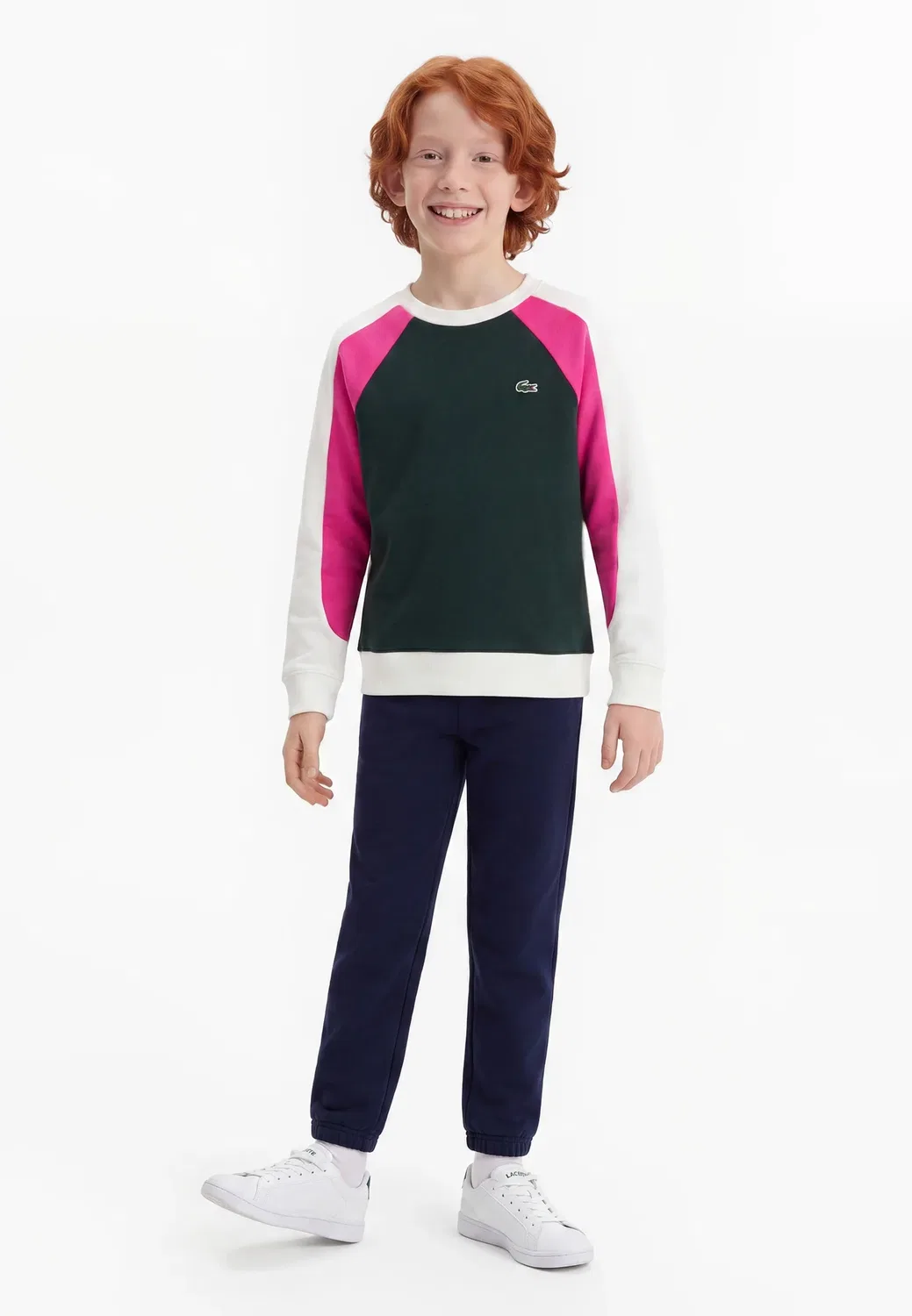 Команда вне корта - толстовка Lacoste, Farine
