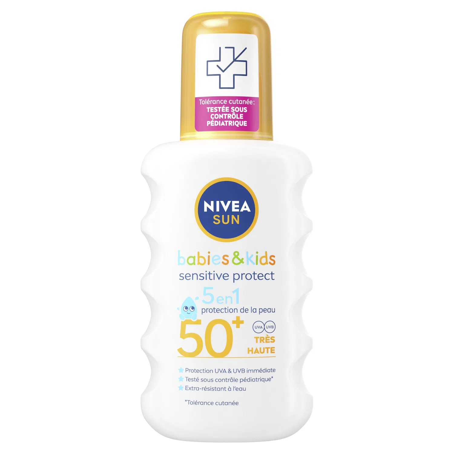 Детский солнцезащитный спрей SPF 50+ Protect & Play Nivea