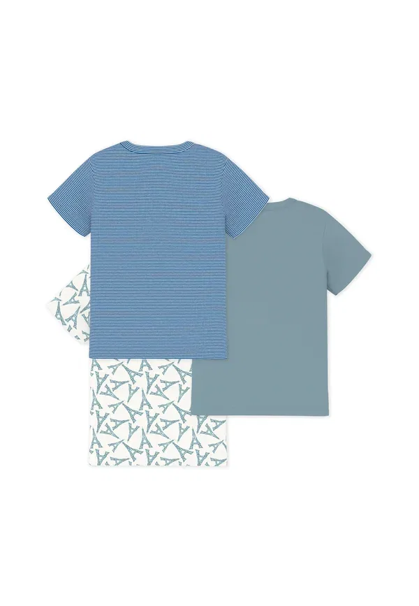 Комплект из 3 маек Petit Bateau, мультиколор — фото 2