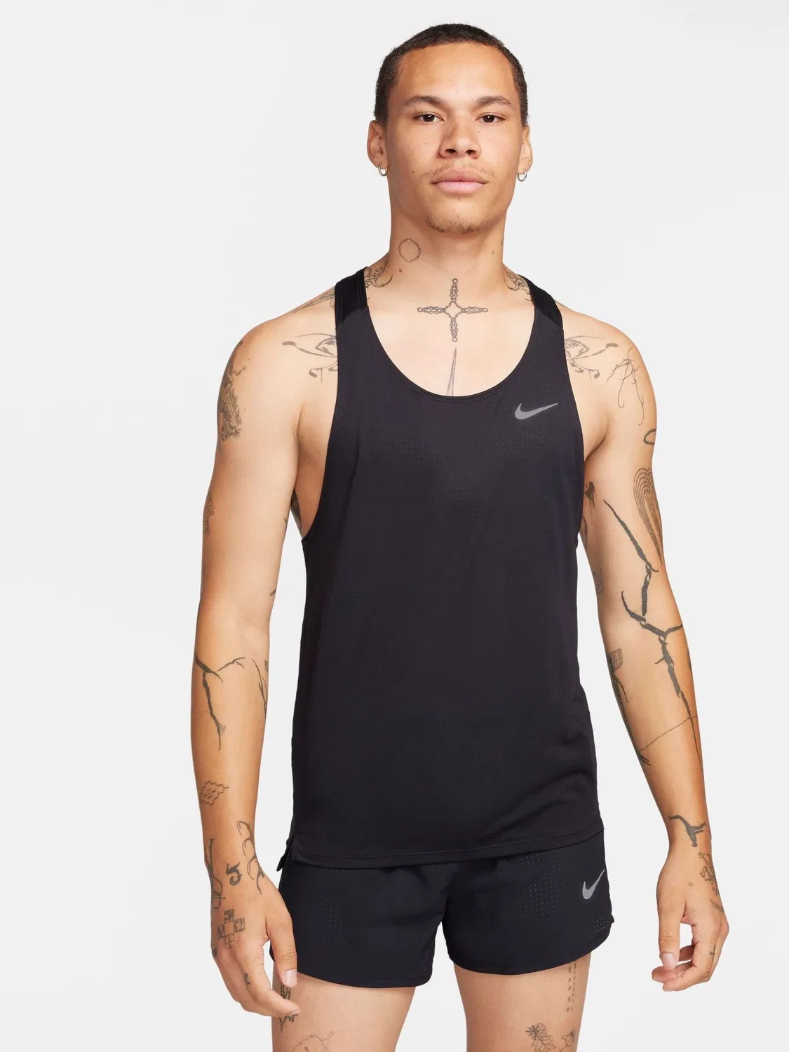 Майка беговая Dri-FIT Fast Nike, черный