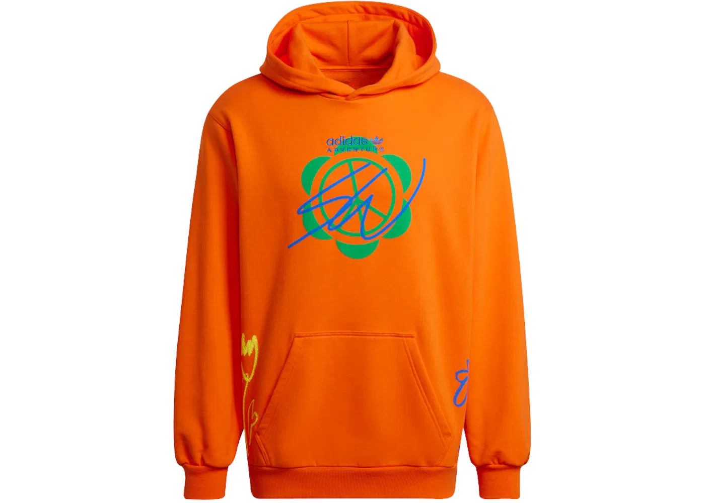 Мужская худи Sean Wotherspoon Superturf Adidas, Orange