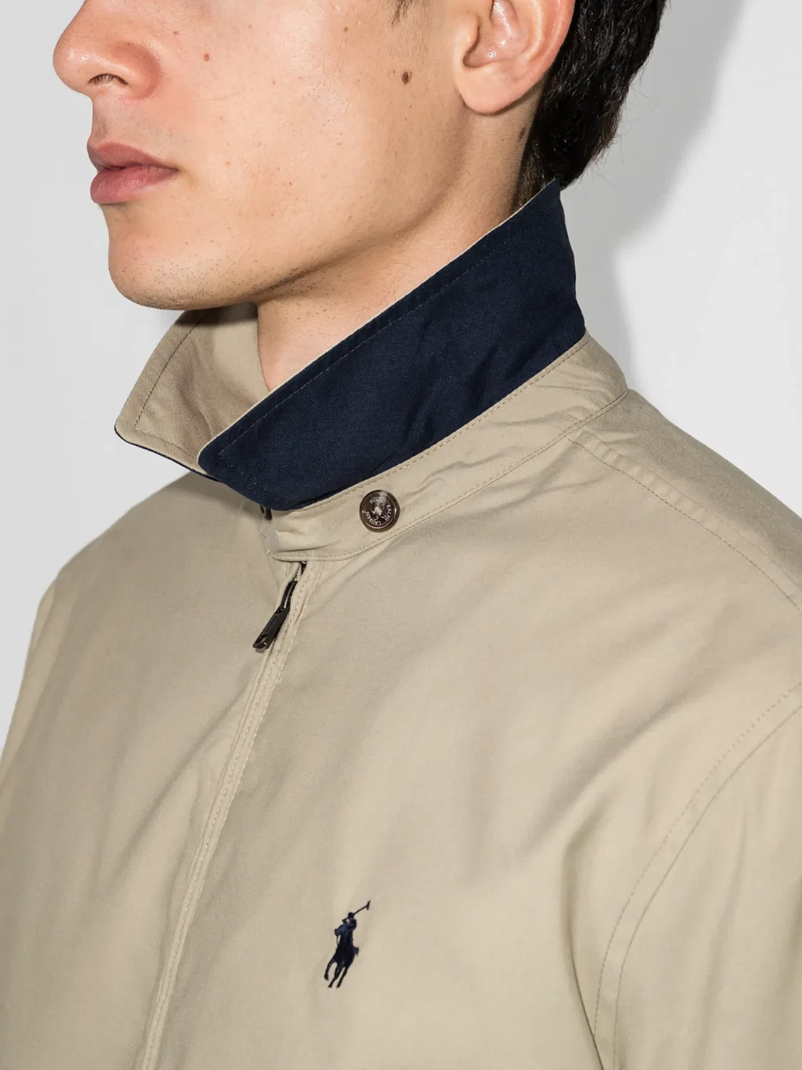 Ветровка Harrington в нейтральных тонах Polo Ralph Lauren, нейтральные — фото 4