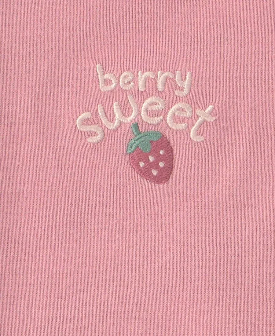 Комплект боди и штанов с принтом клубники Strawberry Print Carter's, Pink — фото 3
