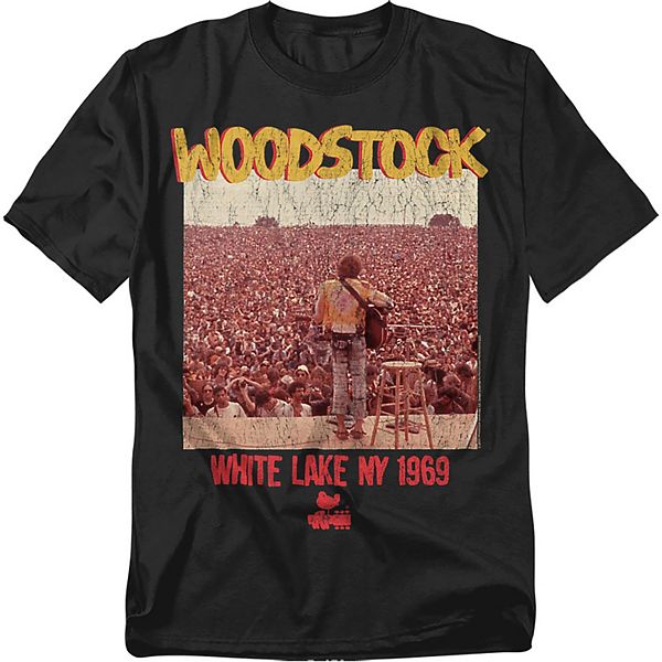 

Футболка с принтом Big & tall woodstock white lake ny 1969 Licensed Character