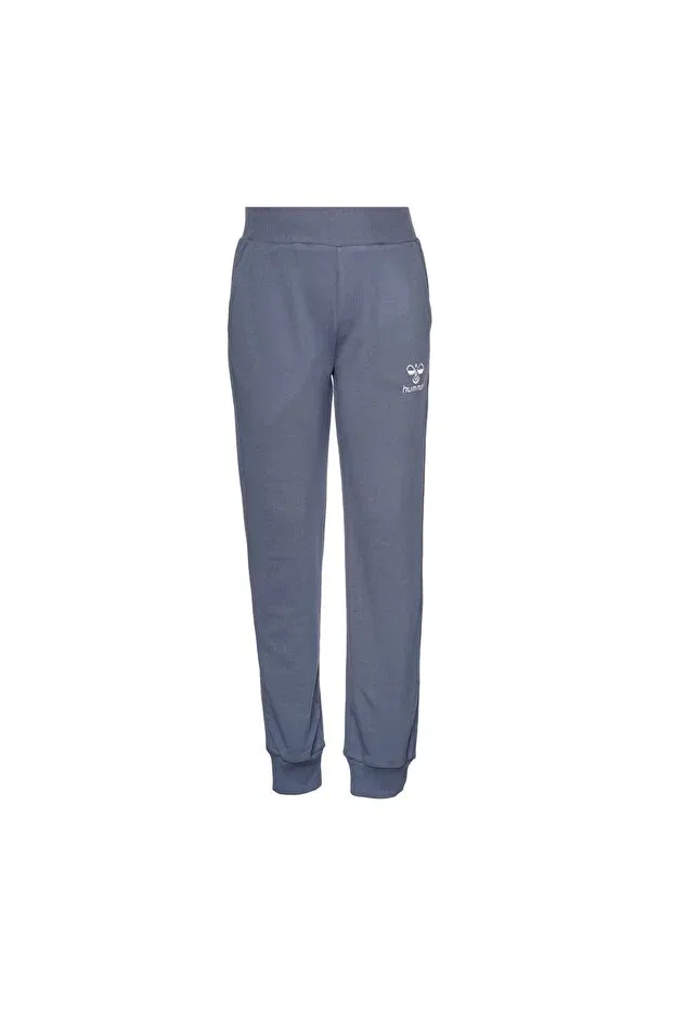 Детские спортивные штаны для девочек зауженные Felisias kids trackpants Hummel, Blue — фото 2