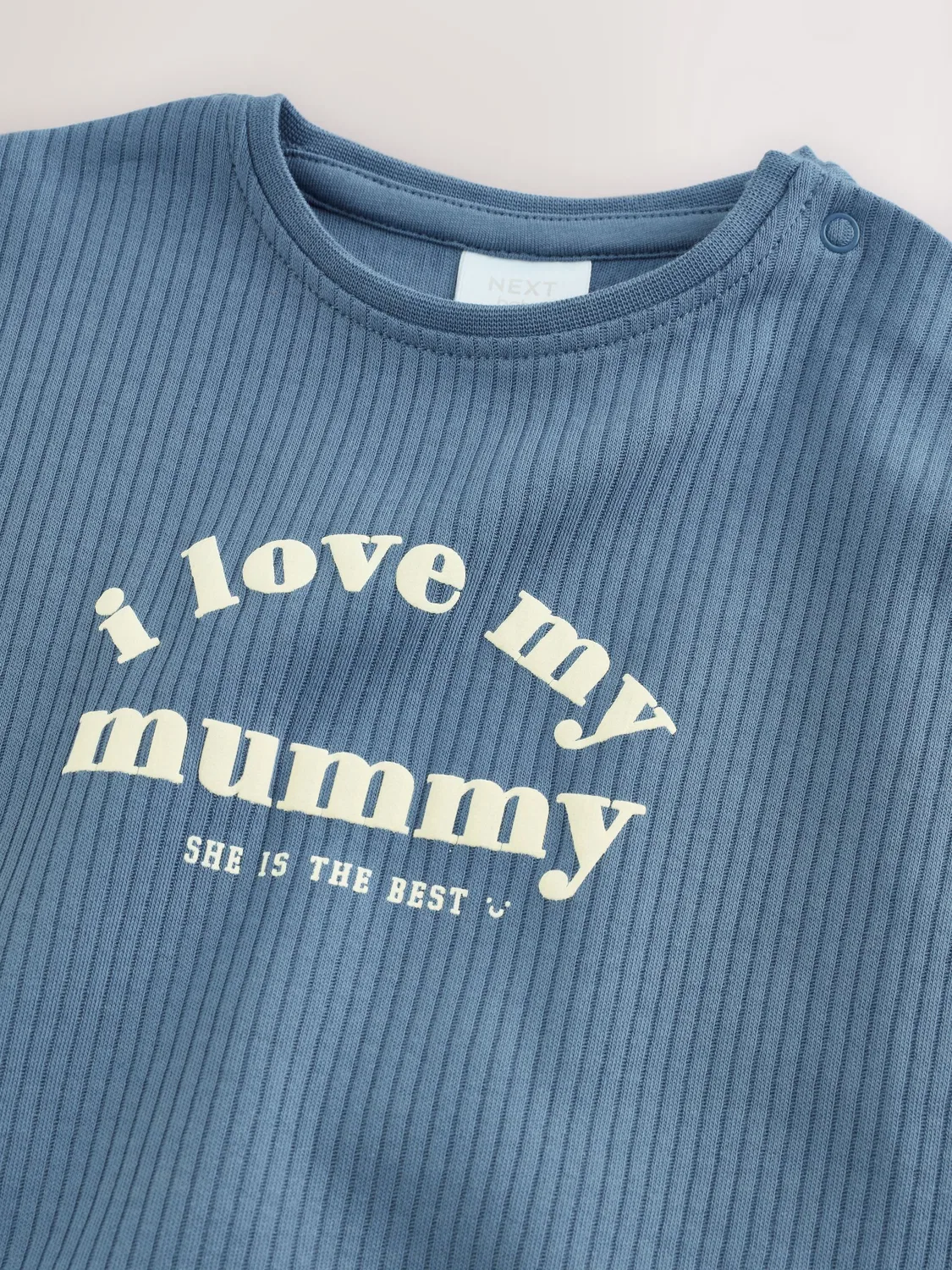 Ромпер детский Blue I Love My Mummy Next, синий — фото 4