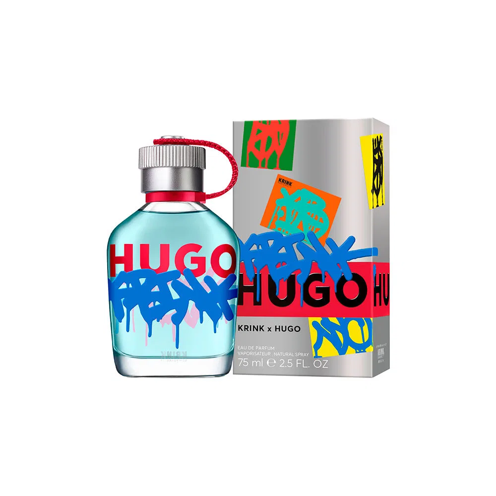 Парфюмерная вода для мужчин 75 мл с аккордом синего банана Krink X HUGO Hugo Boss — фото 2