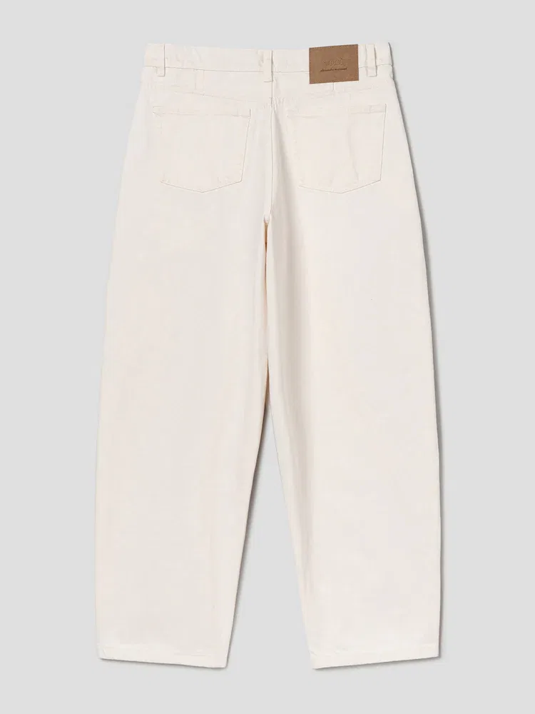 Джинсы Balloon Fit, Blanc Creme AMI PARIS — фото 2