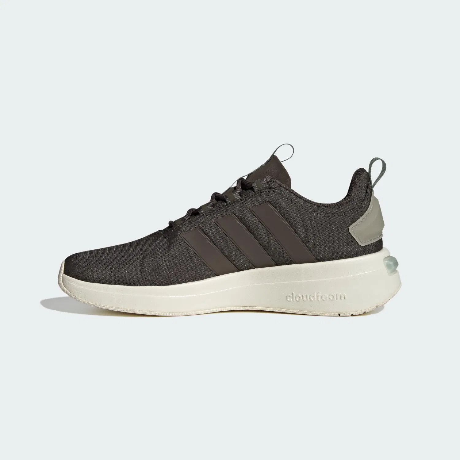 Детские кроссовки без шнурков Racer Tr23 Shoes Adidas, Shadow Olive Shadow Olive Flash Aqua — фото 2