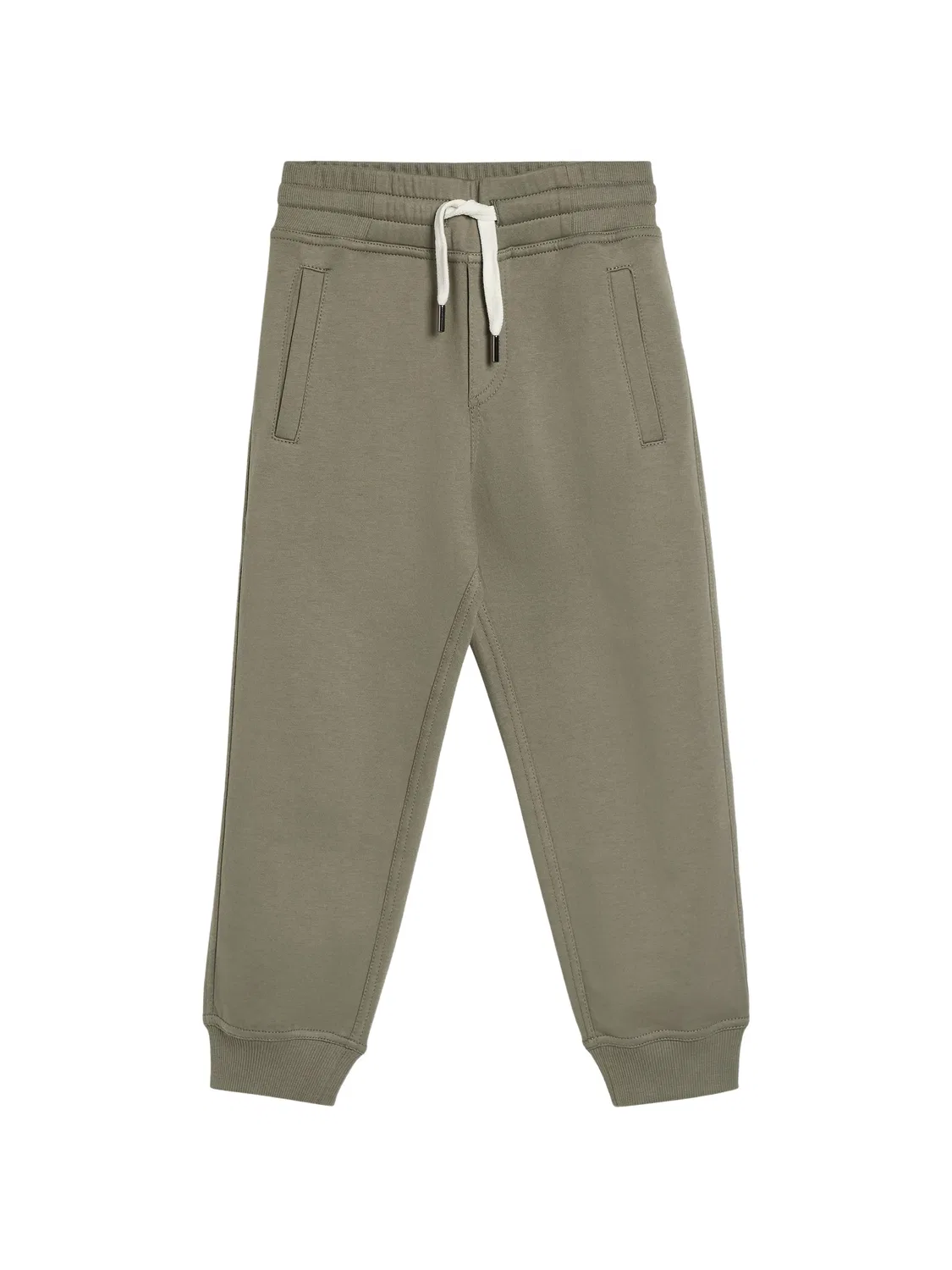 Спортивные брюки с кулиской Brunello Cucinelli Kids, зеленый