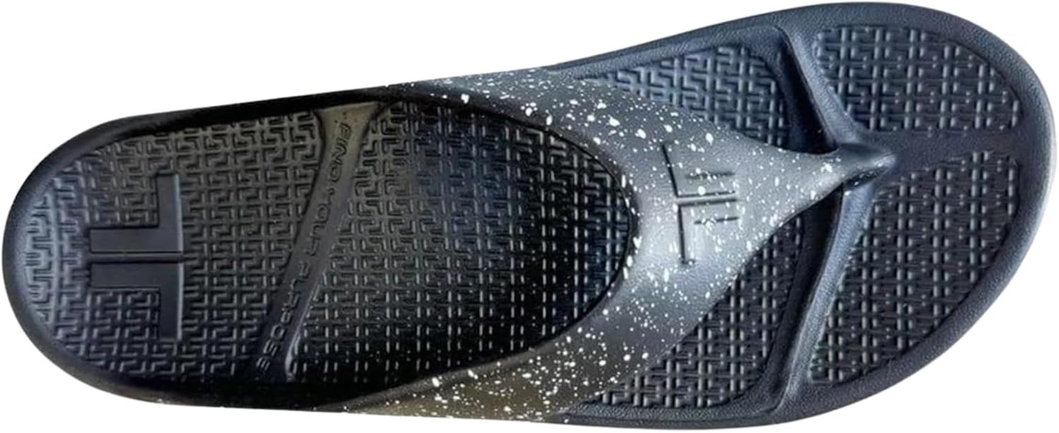 Сандалии Telic Energy Flip Flop - комфортная обувь для мужчин и женщин, белый/черный — фото 2