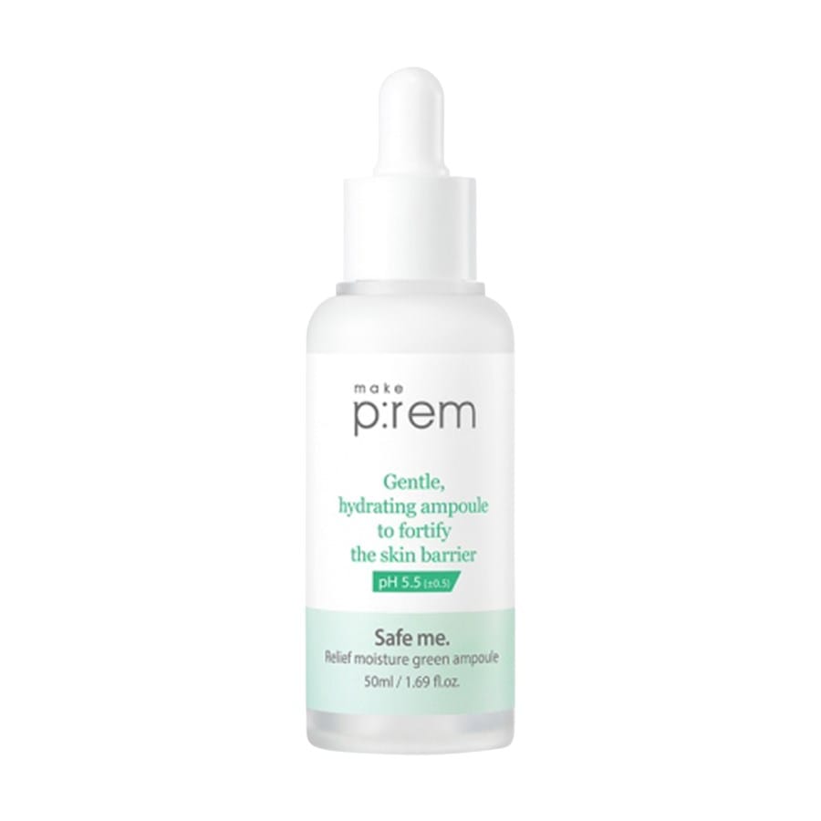 

Сыворотка для лица Make p:rem Safe Me Relief Moisture Green Ampoule, 50 ml