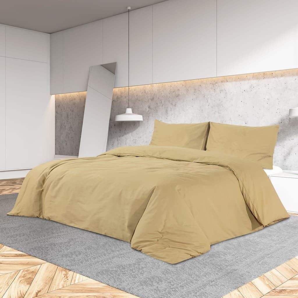 

Комплект постельного белья Taupe 135х200 см Светлая микрофибра DKD HOME DECOR