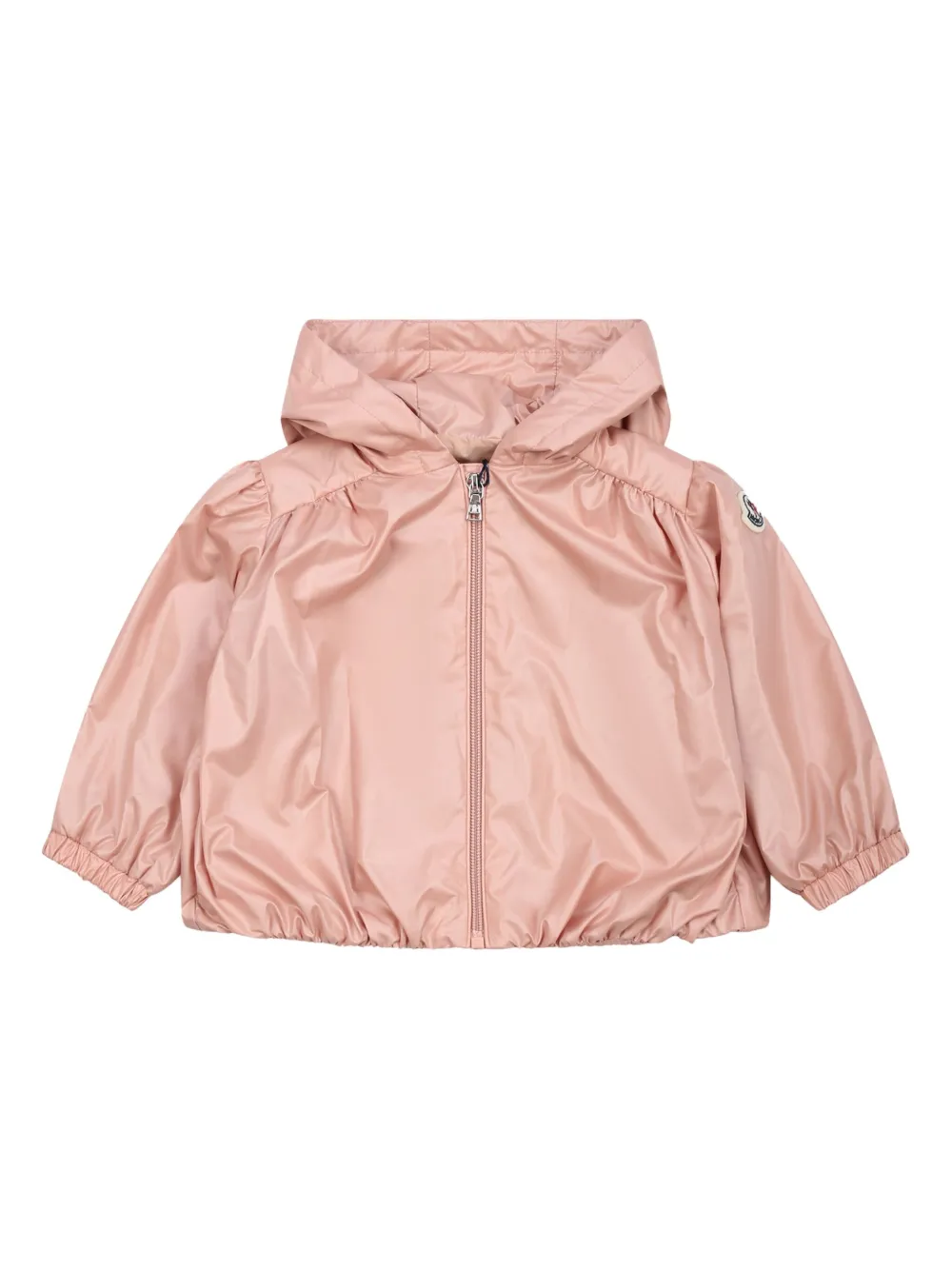 

Куртка с нашивкой-логотипом Moncler Enfant, розовый