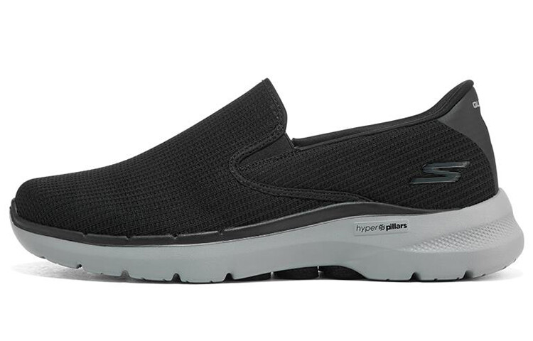 

Skechers Go Walk 6 Lifestyle Shoes Men Low-top Black/Gray