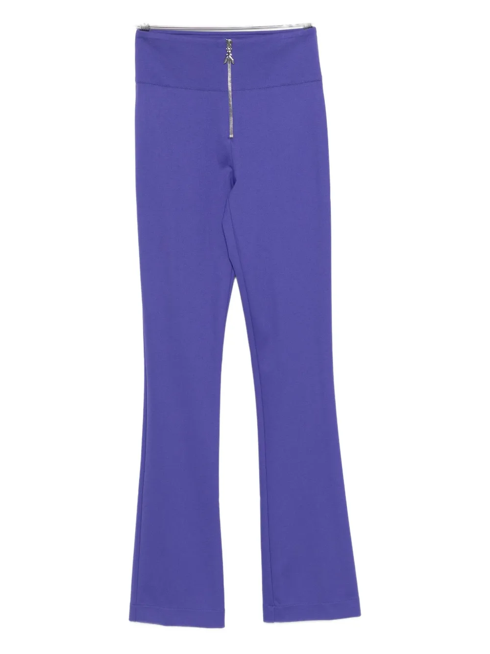 

Брюки-клеш с высокой талией Patrizia Pepe, фиолетовый