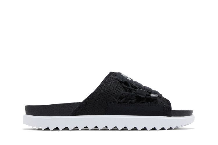 Сандалии Nike Wmns Asuna Slide 'Black', черный — фото 2