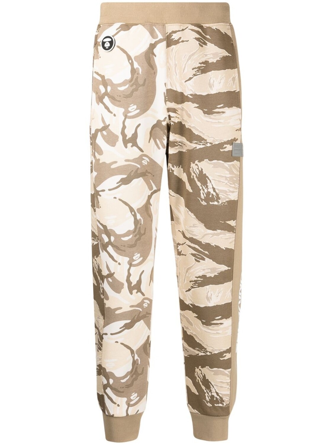 

AAPE BY *A BATHING APE спортивные брюки с камуфляжным принтом, зеленый