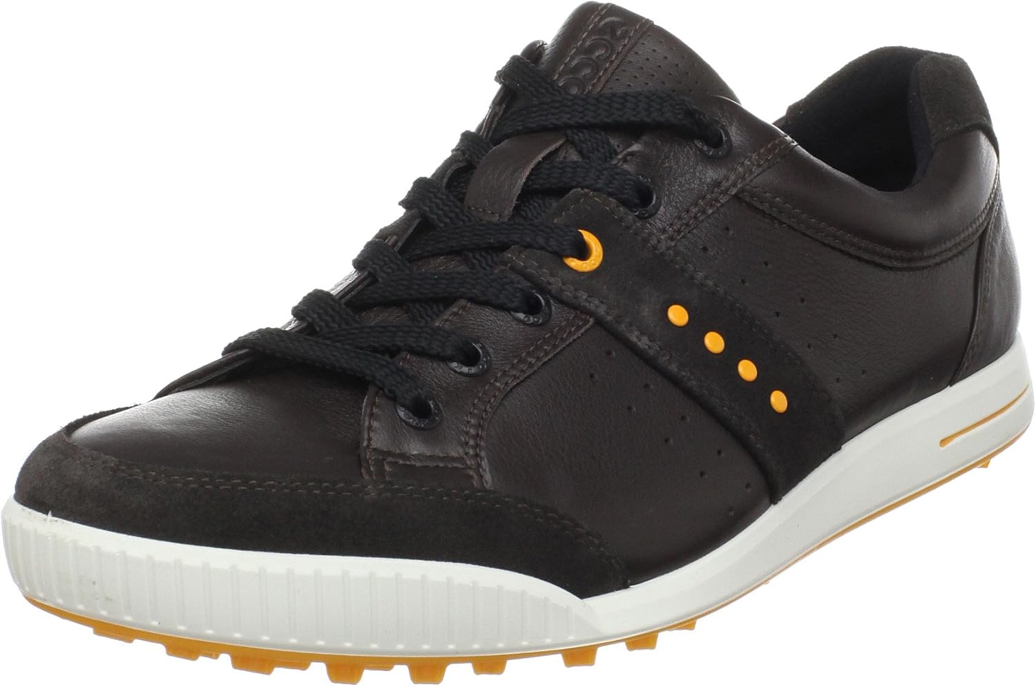 

Мужские гольф-туфли ECCO Street Premiere, Licorice/Coffee/Fanta