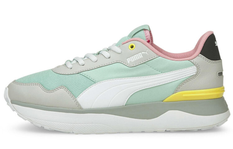 Кроссовки PUMA R78 Voyage 'Gray Green Pink' Women's
