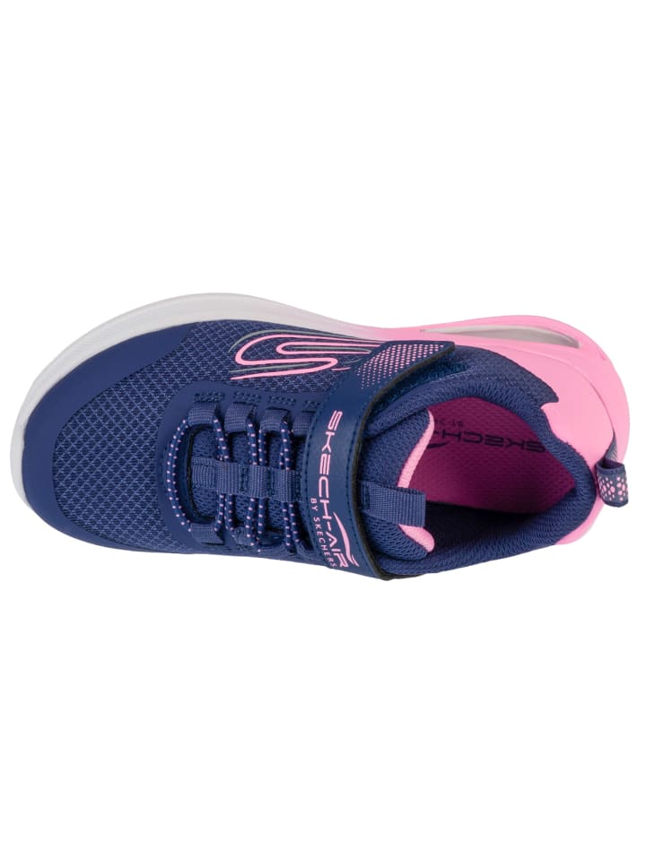Кроссовки на шнуровке Skechers, темно-синий — фото 3