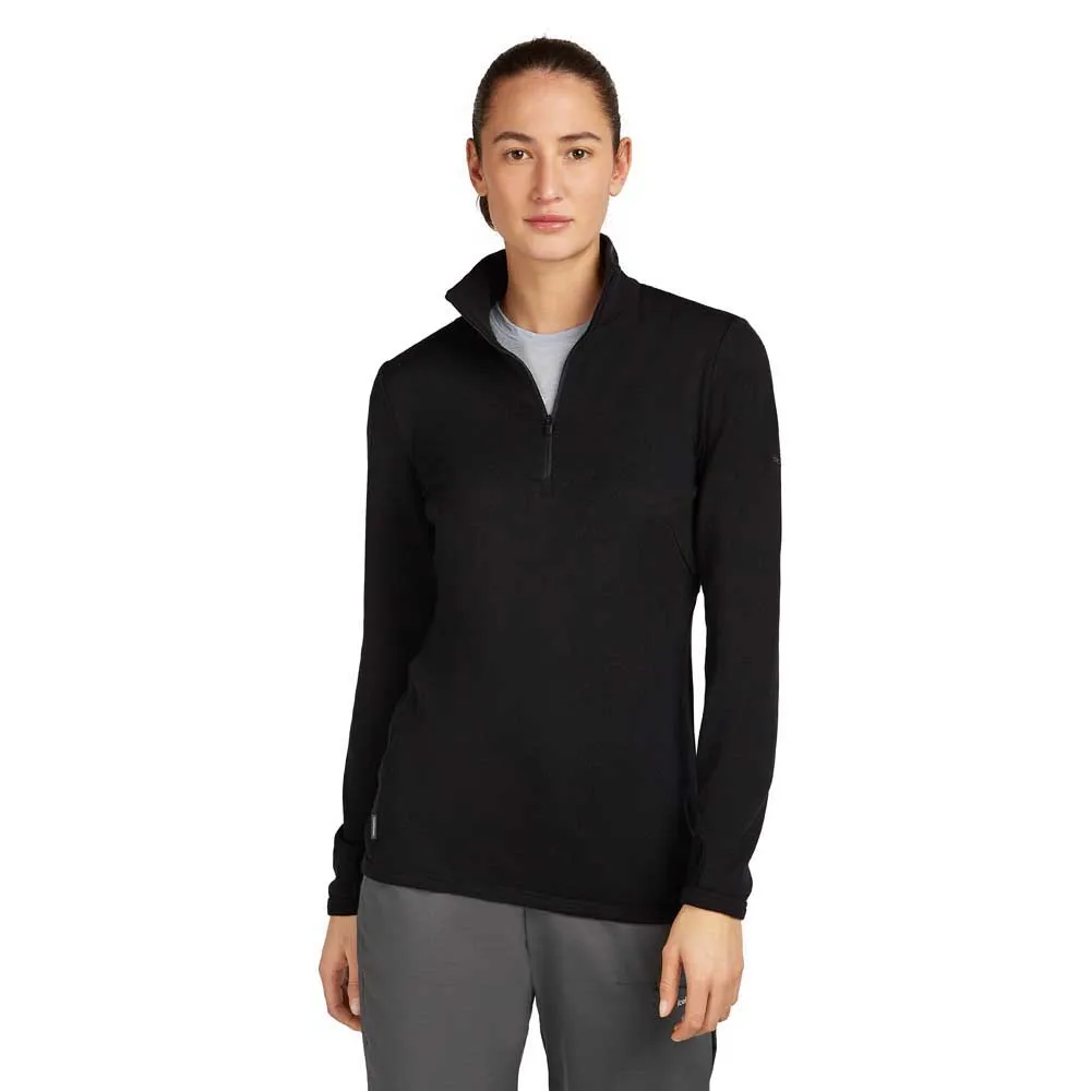 

Толстовка Icebreaker Merino 300 Original half zip, черный