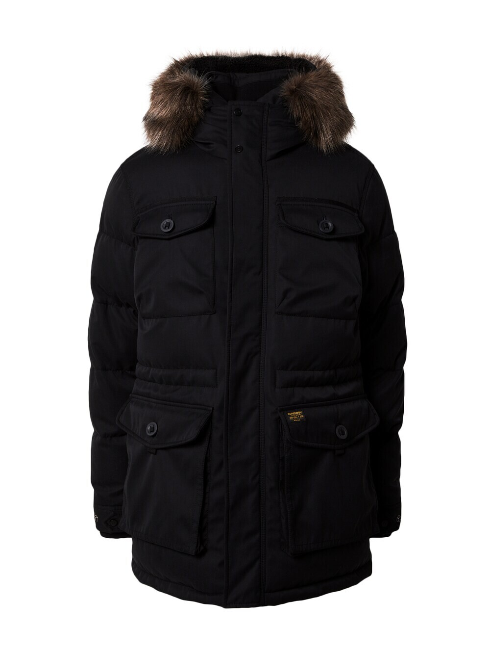 

Зимняя парка Superdry Chinook, черный