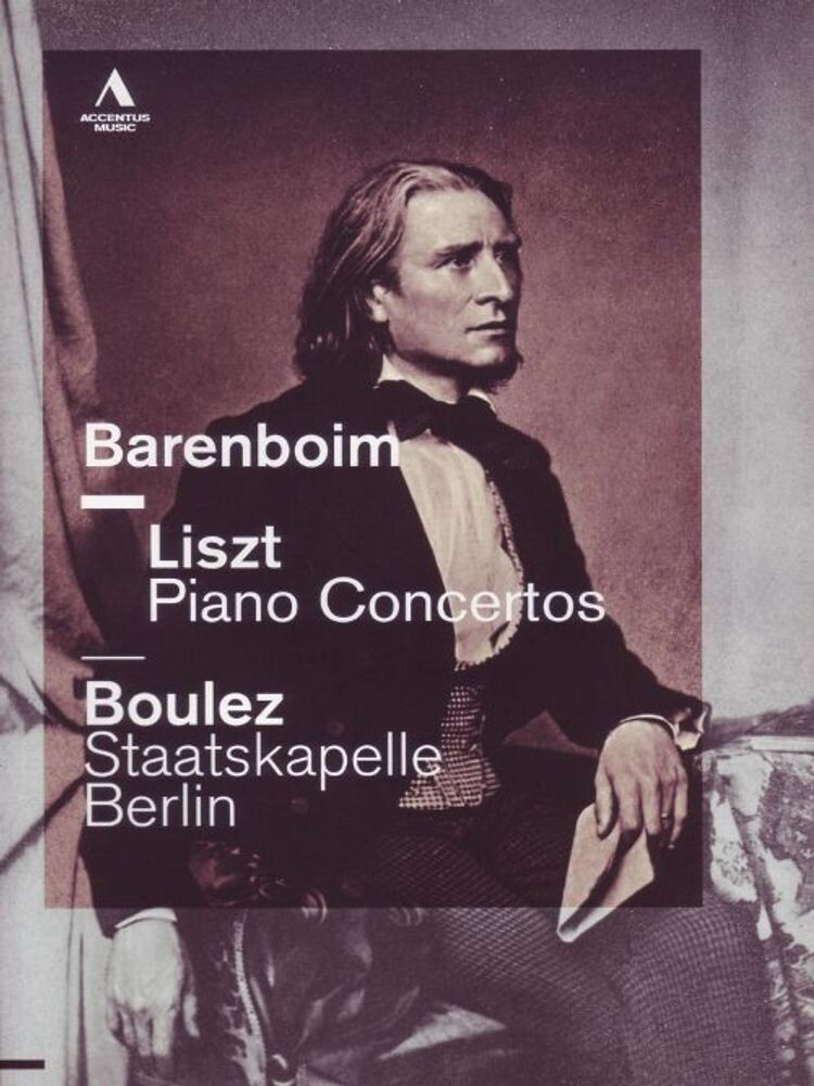 

Диск DVD Barenboim - Liszt - Piano Concertos + Boulez [2012]