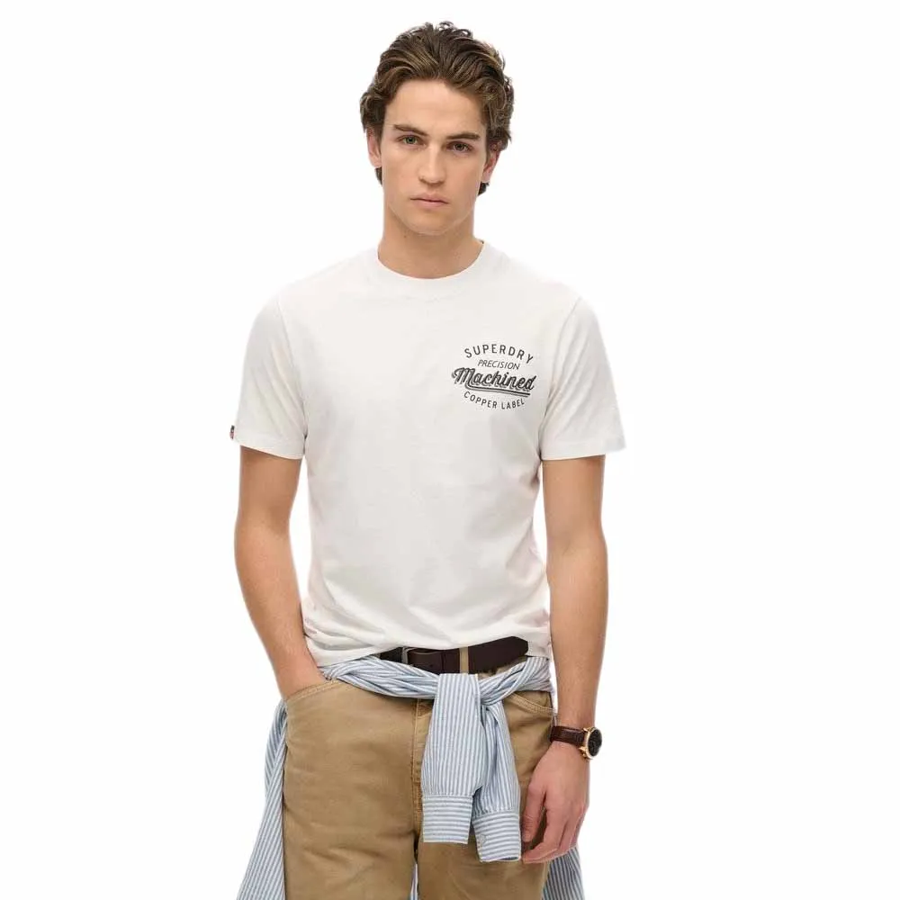 

Футболка с коротким рукавом Superdry Copper Label Relaxed, белый