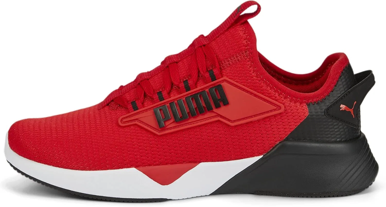 Детские беговые кроссовки Puma Unisex Retaliate 2Street, High Risk Red Black