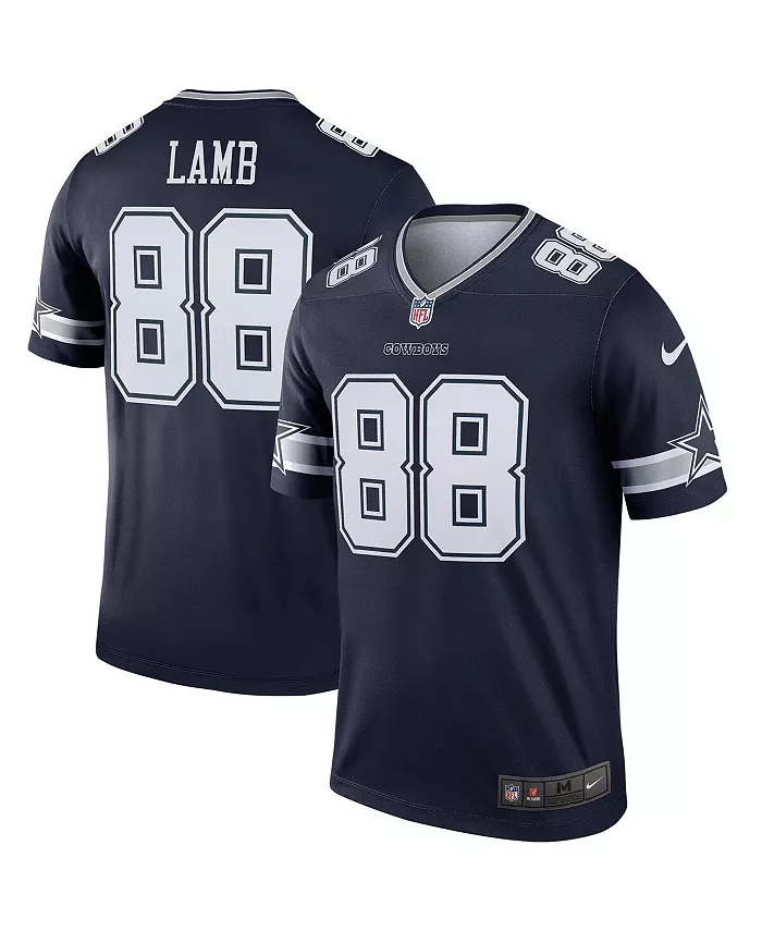 

Мужская футболка CeeDee Lamb Dallas Cowboys 2nd Alternate Legend Nike, синий