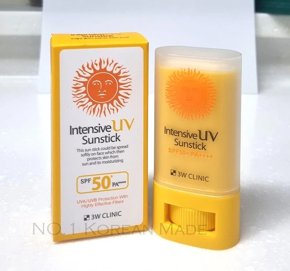 Солнцезащитный стик 3W CLINIC Intensive UV Sun Stick SPF50+ PA++++ 20 г Ekel — фото 2