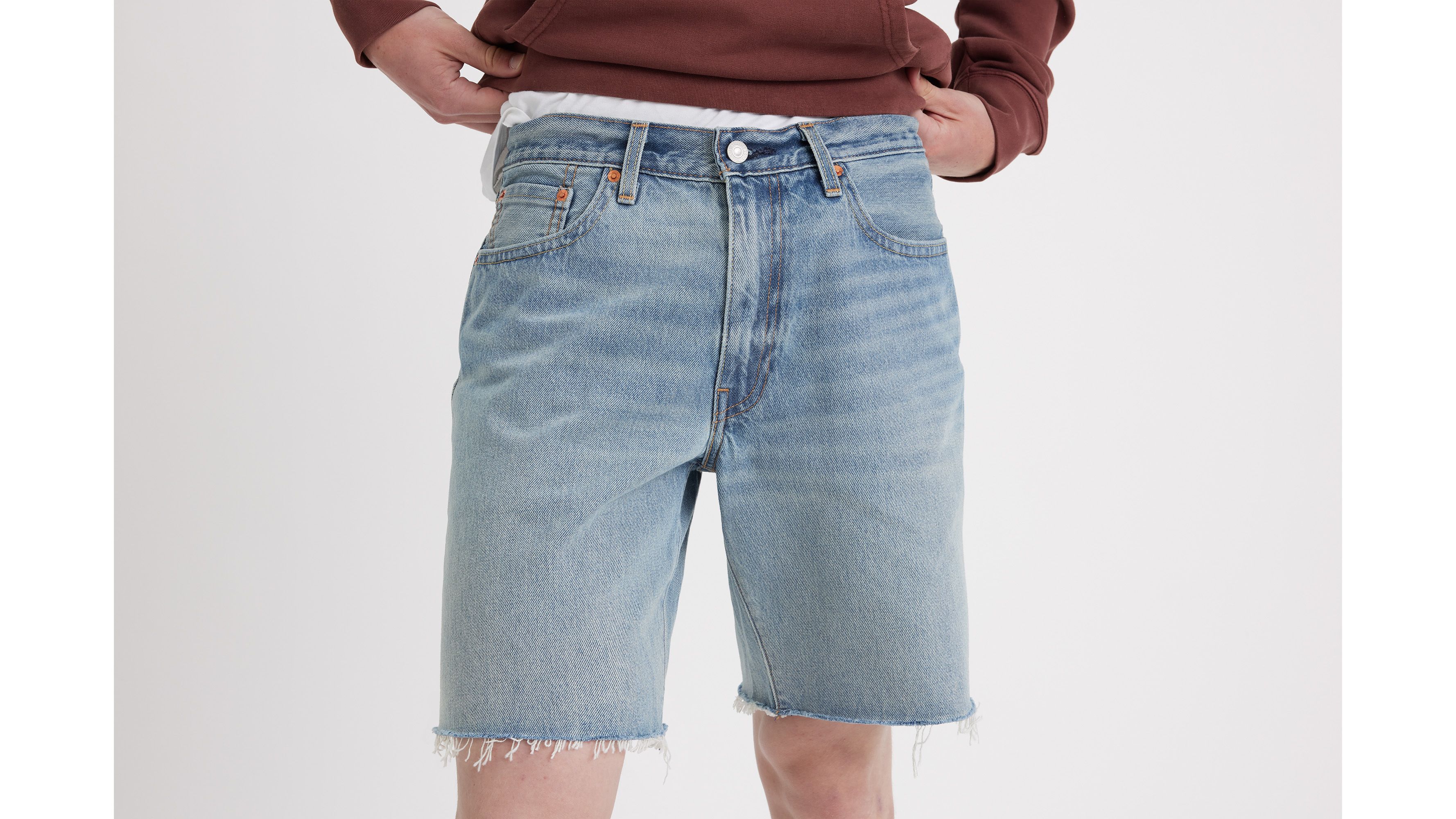 468 Свободные мужские шорты 9 дюймов Levi's, цвет Astro Jam - Light Wash — фото 2