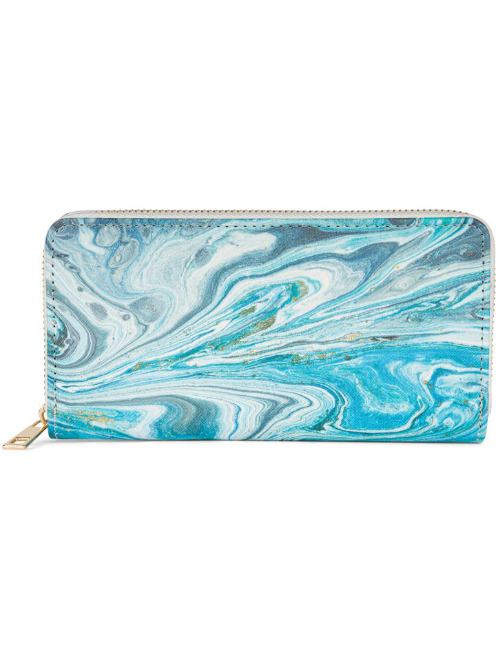 

Кошелек styleBREAKER, цвет blau/türkis/weiß