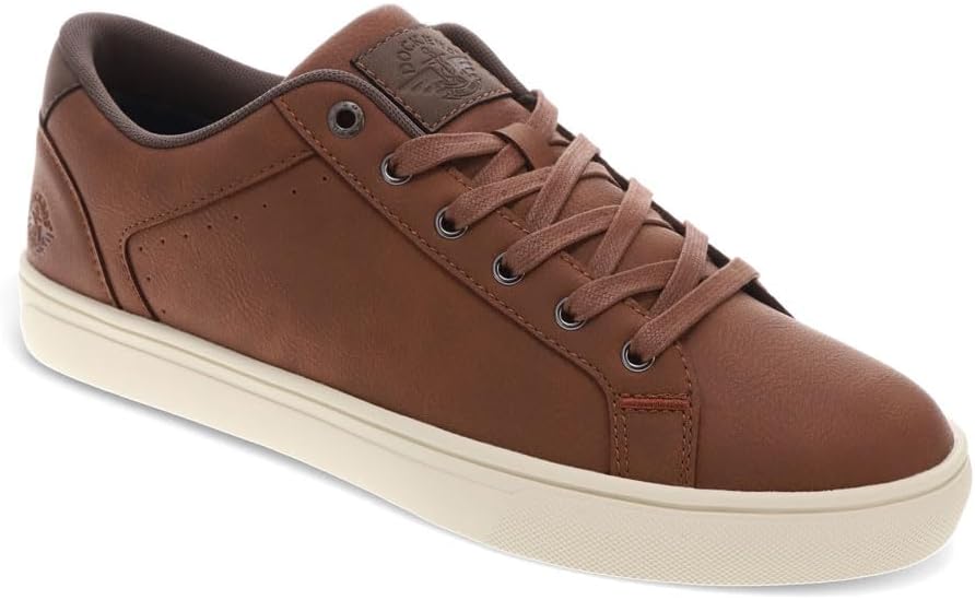 

Мужские кежуал кроссовки DOCKERS Jensen из синтетической кожи на шнуровке, Tan