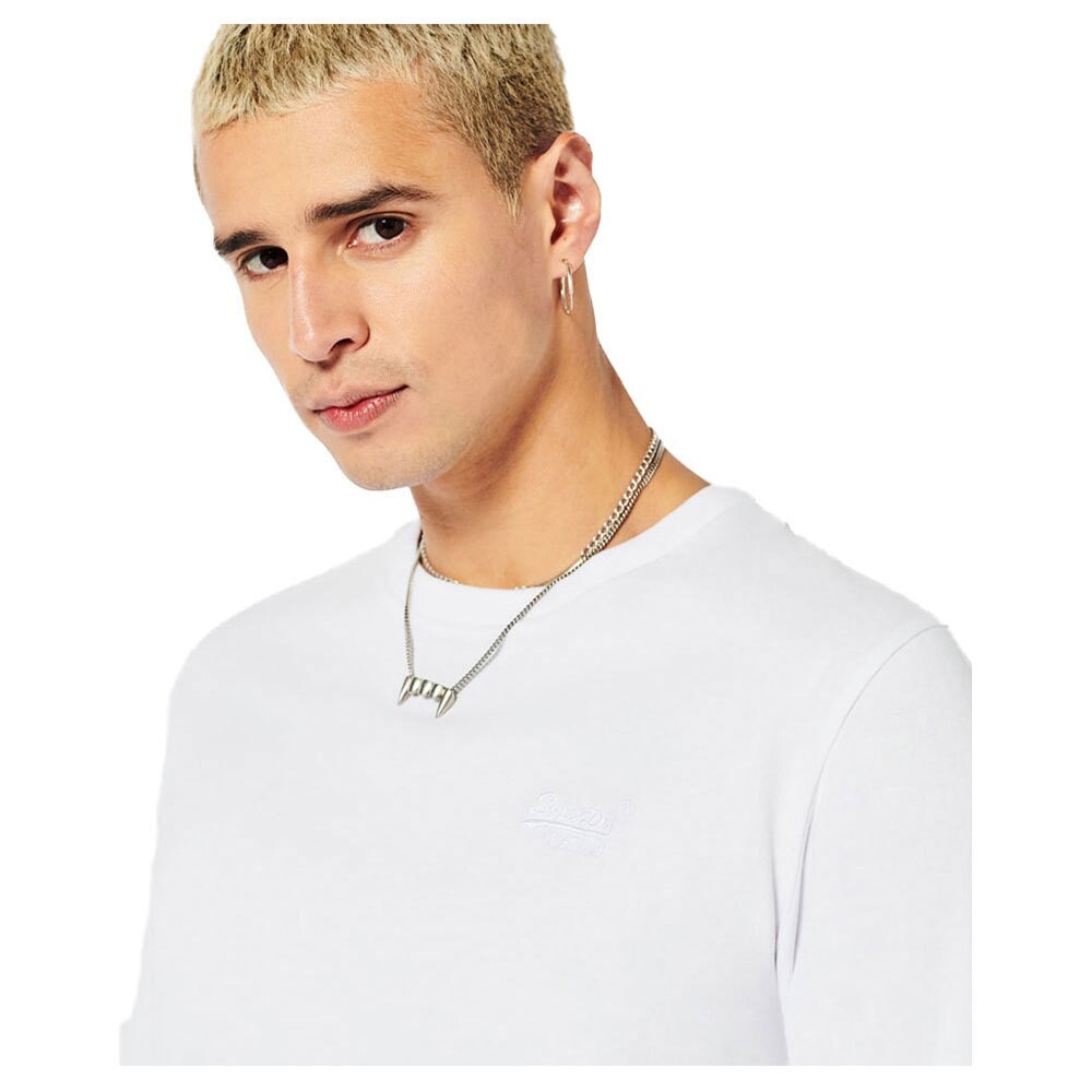 Футболка с длинным рукавом Superdry Vintage Logo Embroidered, белый — фото 2