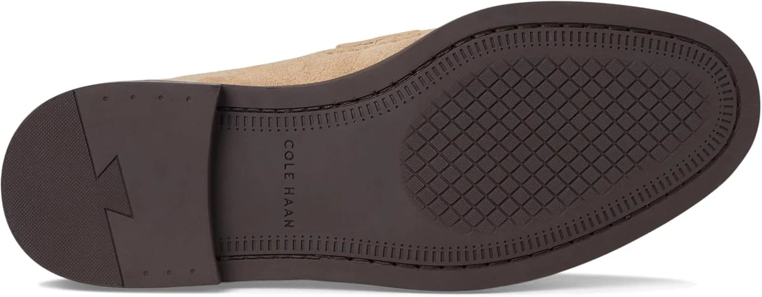 Мужские лоферы Cole Haan Pinch Prep Penny, бежевый/шоколадный — фото 3