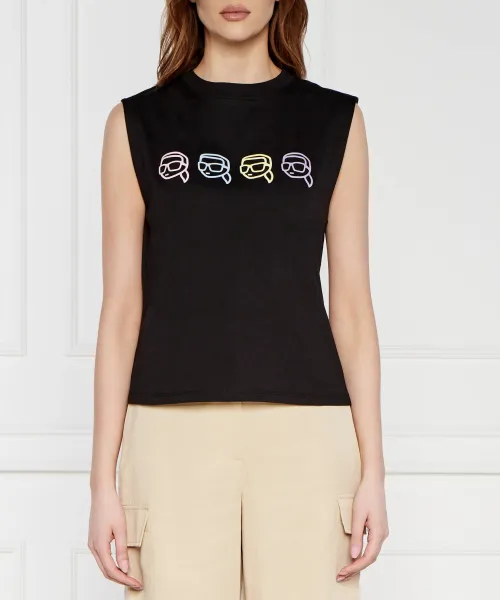 

Блуза Regular fit Karl Lagerfeld, черный