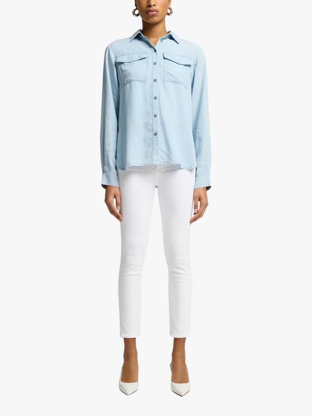 

Джинсы roxanne 7 For All Mankind, белый
