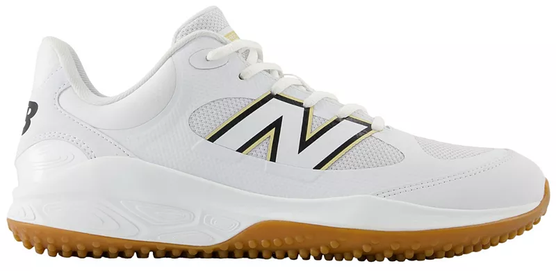 Бейсбольные кроссовки New Balance Fresh Foam 3000 V7 для газона, белый/черный