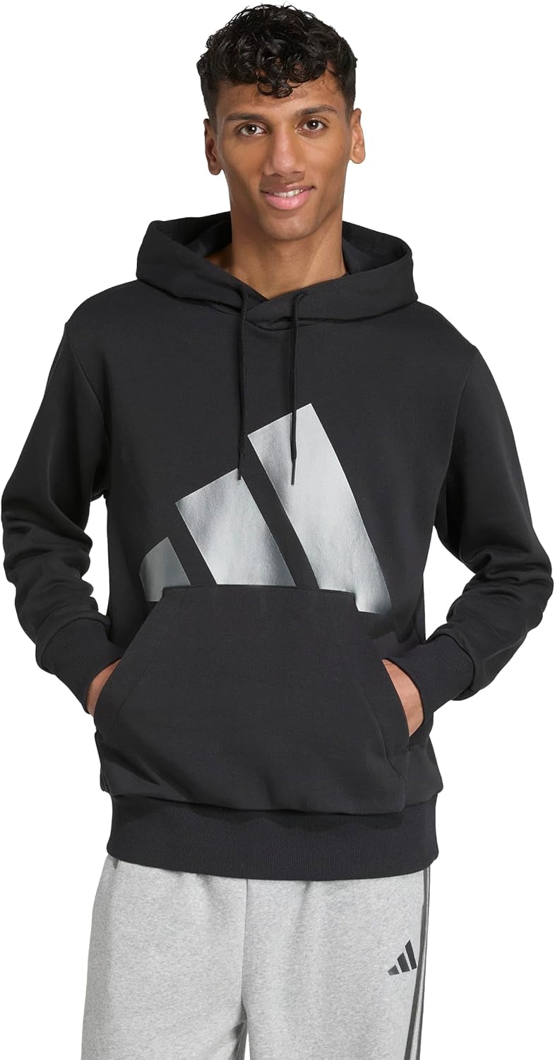 

Мужская толстовка с капюшоном Essentials HLD JVI20 Adidas, черный