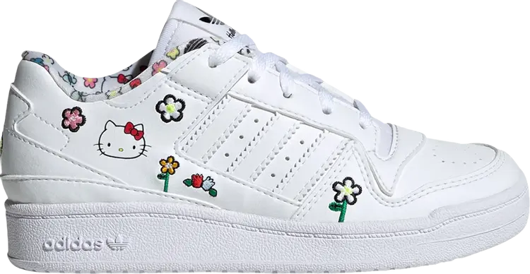 

Кроссовки Hello Kitty x Forum Low C 'Floral', белый