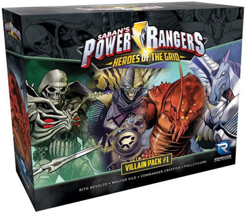 

Настольная игра Renegade Game Studios Power Rangers: Heroes of the Grid - Villain Pack #1