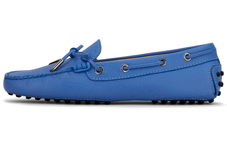 TOD'S Женские повседневные туфли синего цвета