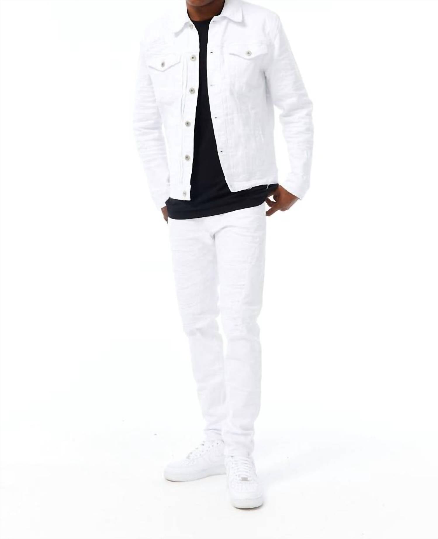 

Брюки Ross Tribeca Twill белого цвета JORDAN CRAIG