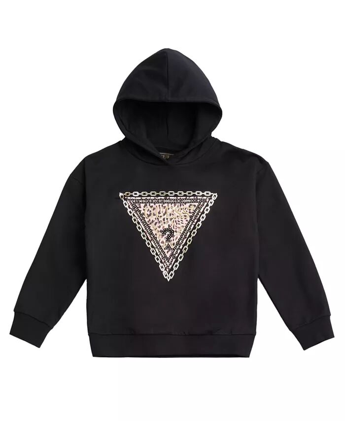 

Толстовка с капюшоном и длинными рукавами для больших девочек GUESS