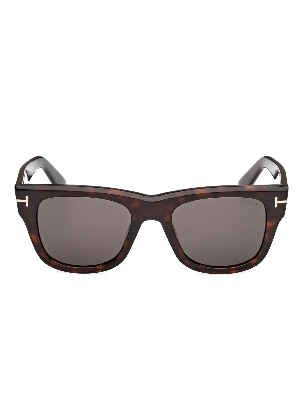 

Солнцезащитные очки в квадратной оправе Tom Ford, коричневый