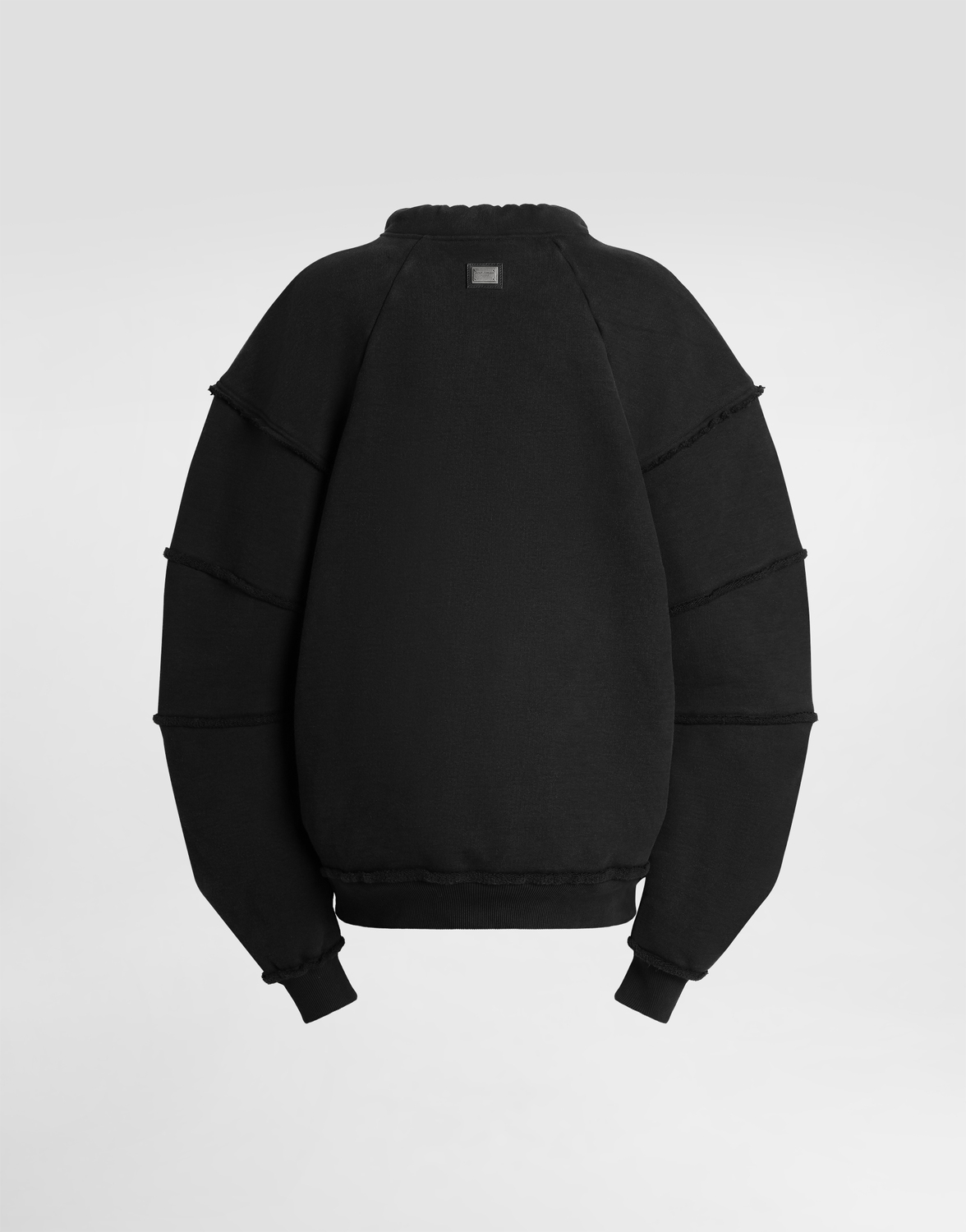Свитшот Dolce & Gabbana Cotton Crew Neck, черный — фото 2