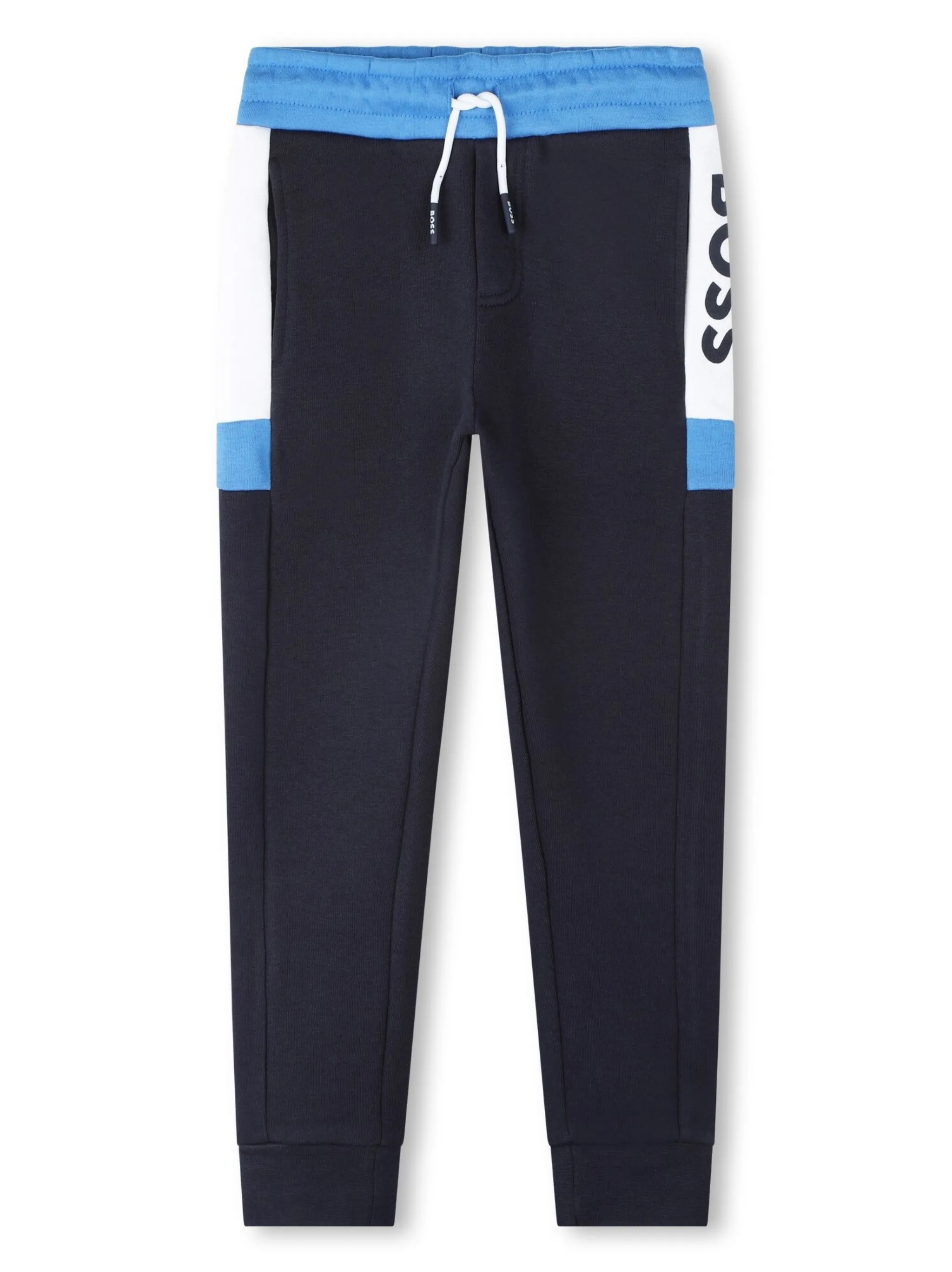 

Спортивные брюки в стиле колор-блок Boss Kidswear, синий